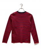 Mila Owenミラオーウェン）の古着「ボーダーニット」｜レッド