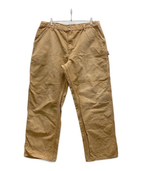 CarHartt（カーハート）CarHartt (カーハート) ダックペインターパンツ ブラウン サイズ:ｗ40の古着・服飾アイテム