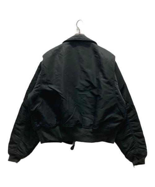 Schott（ショット）Schott (ショット) CWU-R フライトジャケット ブラック サイズ:Lの古着・服飾アイテム