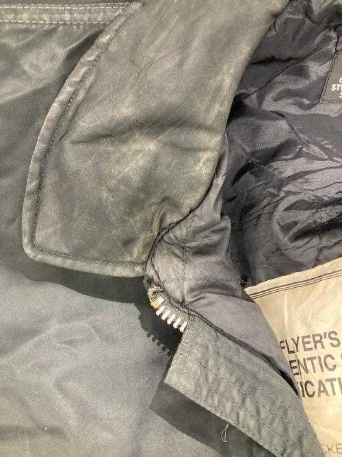 Schott（ショット）Schott (ショット) CWU-R フライトジャケット ブラック サイズ:Lの古着・服飾アイテム