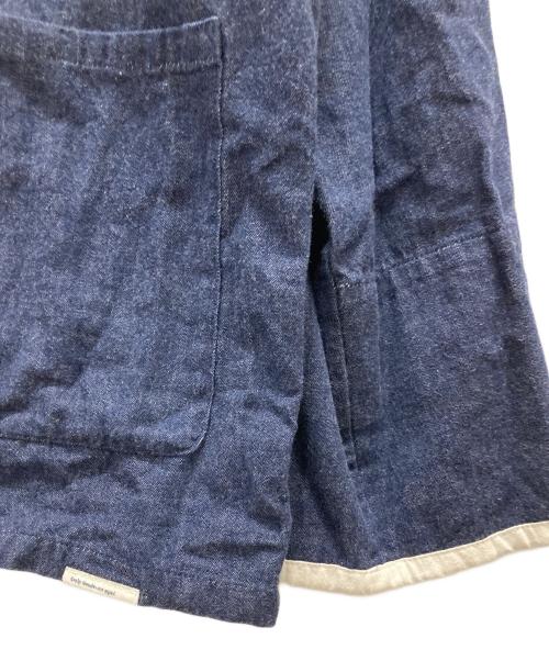 NOWHAW（ノウハウ）NOWHAW (ノウハウ) デニムパジャマジャケット ブルー サイズ:2の古着・服飾アイテム