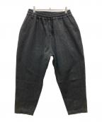 WHITE MOUNTAINEERINGホワイトマウンテ二アニング）の古着「テーパードサルエルパンツ」｜グレー