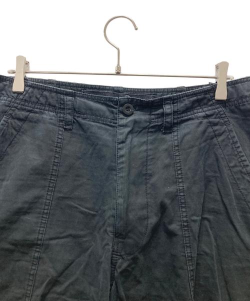 EMPORIO ARMANI（エンポリオアルマーニ）EMPORIO ARMANI (エンポリオアルマーニ) テーパードパンツ ブラック サイズ:50の古着・服飾アイテム