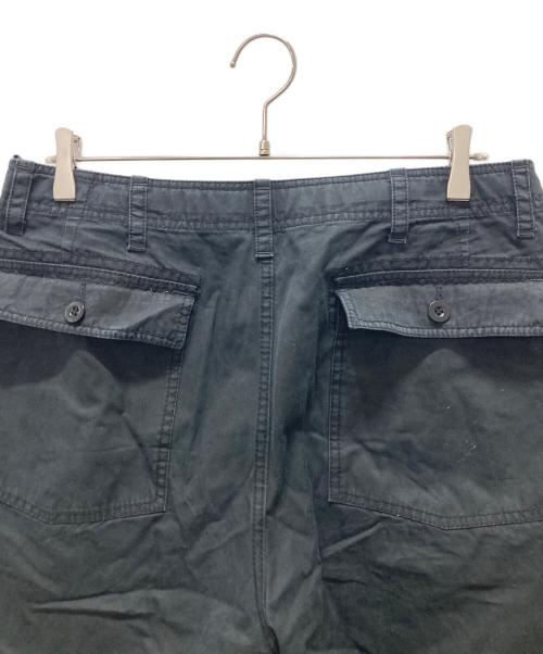 EMPORIO ARMANI（エンポリオアルマーニ）EMPORIO ARMANI (エンポリオアルマーニ) テーパードパンツ ブラック サイズ:50の古着・服飾アイテム