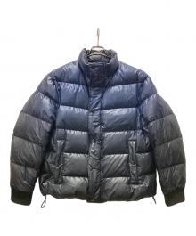 BOSS HUGO BOSS（ボス ヒューゴボス）の古着「グラデーションダウンジャケット」｜ネイビー