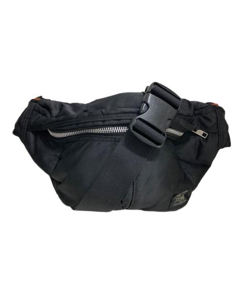 PORTER（ポーター）PORTER (ポーター) タンカー ウエストバッグ ブラックの古着・服飾アイテム