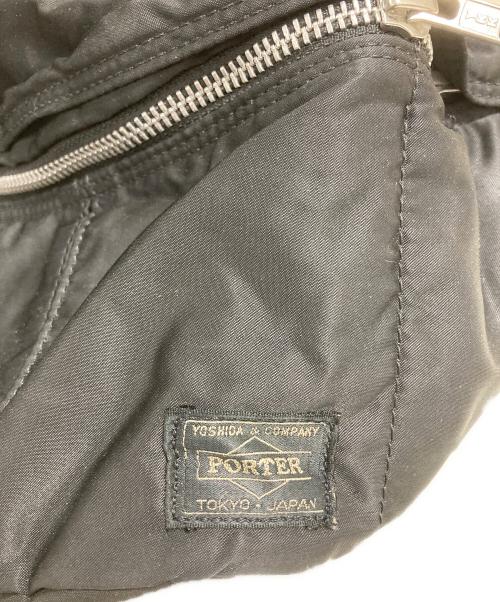 PORTER（ポーター）PORTER (ポーター) タンカー ウエストバッグ ブラックの古着・服飾アイテム