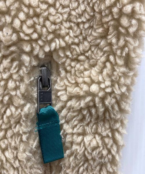 Patagonia（パタゴニア）Patagonia (パタゴニア) フリースベスト ブラウン×ブルー サイズ:Lの古着・服飾アイテム