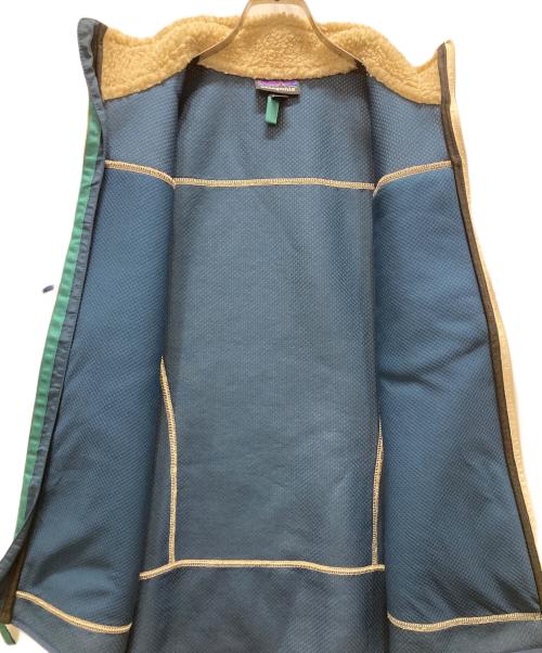 Patagonia（パタゴニア）Patagonia (パタゴニア) フリースベスト ブラウン×ブルー サイズ:Lの古着・服飾アイテム