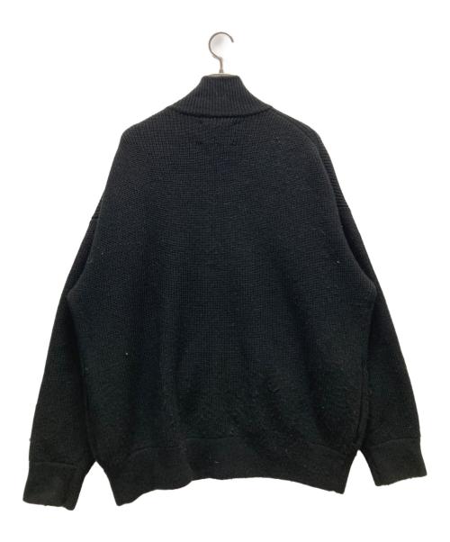 MAISON SPECIAL（メゾンスペシャル）MAISON SPECIAL (メゾンスペシャル) プライムオーバードライバーズニット ブラック サイズ:Lの古着・服飾アイテム