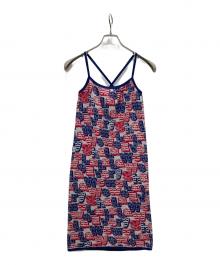 Hysteric Glamour（ヒステリックグラマー）の古着「キャミソールワンピース」｜レッド×ネイビー