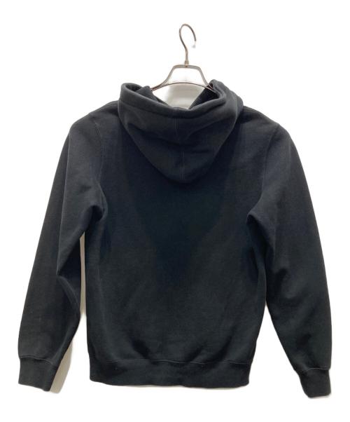 stussy（ステューシー）stussy (ステューシー) ロゴ刺繍パーカー ブラック サイズ:Ｓの古着・服飾アイテム