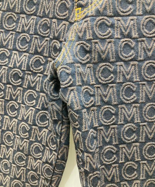MCM（エムシーエム）MCM (エムシーエム) ロゴ総柄パンツ ネイビー サイズ:不明の古着・服飾アイテム