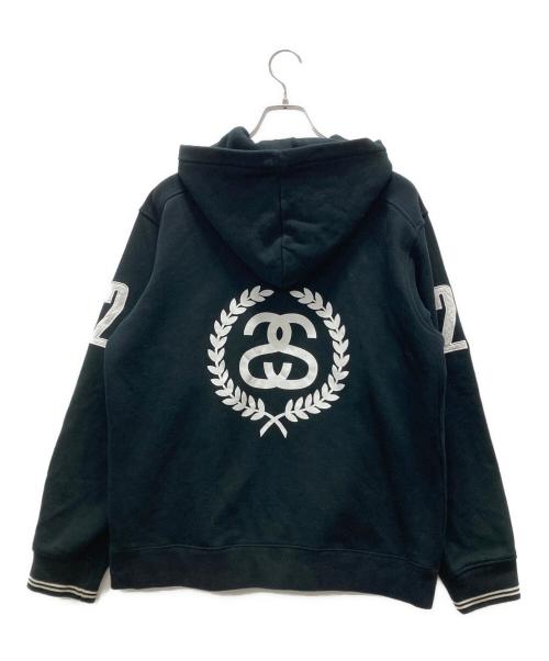 stussy（ステューシー）stussy (ステューシー) ワッペンジップパーカー サイズ:Mの古着・服飾アイテム