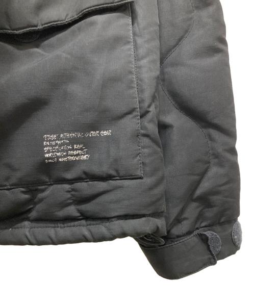 stussy（ステューシー）stussy (ステューシー) ダウンジャケット ブラック サイズ:SMALLの古着・服飾アイテム