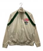 Quiksilverクイックシルバー）の古着「ワッペンベロアジャケット」｜ベージュ