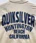 中古・古着 Quiksilver (クイックシルバー) ワッペンベロアジャケット ベージュ サイズ:L：3500円