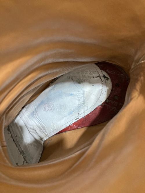 Maison Margiela（メゾンマルジェラ）Maison Margiela (メゾンマルジェラ) ビアンケットペンキtabiブーツ ホワイト サイズ:38の古着・服飾アイテム