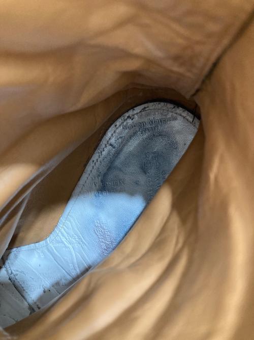 Maison Margiela（メゾンマルジェラ）Maison Margiela (メゾンマルジェラ) ビアンケットペンキtabiブーツ ホワイト サイズ:38の古着・服飾アイテム