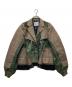 sacai（サカイ）の古着「再構築ミリタリーテーラードブルゾン」｜ブラウン