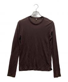 BASERANGE（ベースレンジ）の古着「OMO LONG SLEEVE TEE」｜ブラウン