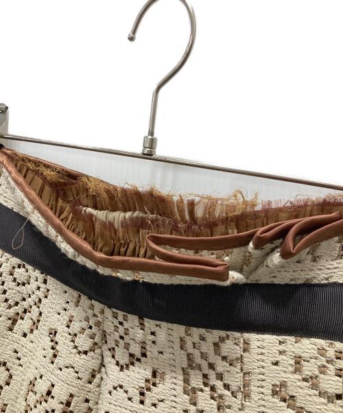 PUBLIC TOKYO（パブリックトウキョウ）PUBLIC TOKYO (パブリックトウキョウ) レイヤードスカート ブラウン サイズ:FERRの古着・服飾アイテム