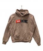 DIESELディーゼル）の古着「プルオーバーパーカー」｜ピンク