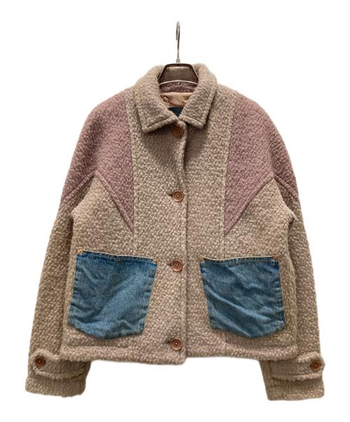 DIESEL（ディーゼル）DIESEL (ディーゼル) ジャケット ピンク サイズ:XSの古着・服飾アイテム