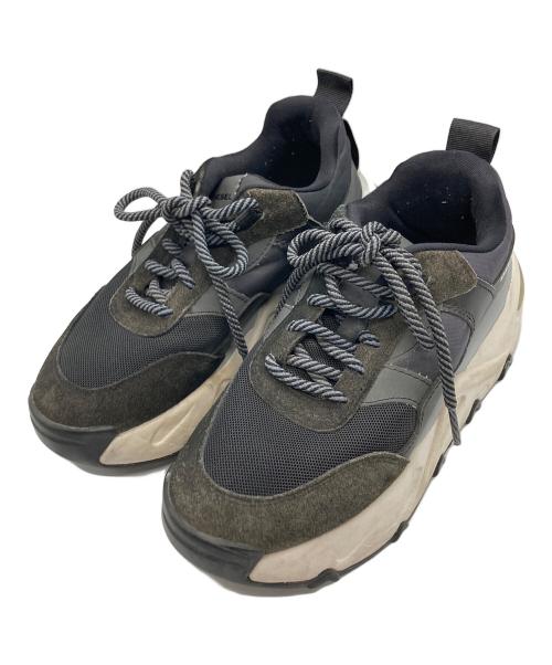 DIESEL（ディーゼル）DIESEL (ディーゼル) スニーカー ブラック サイズ:22.5の古着・服飾アイテム