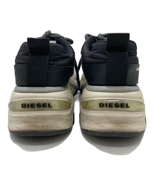 DIESEL（ディーゼル）DIESEL (ディーゼル) スニーカー ブラック サイズ:22.5の古着・服飾アイテム
