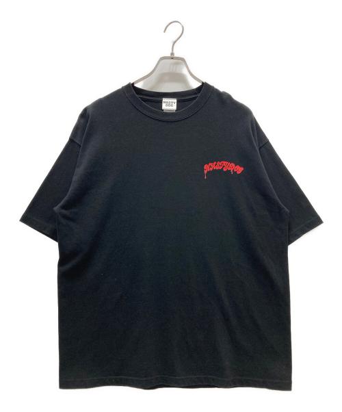 NASTY DOG（ナスティー ドッグ）NASTY DOG (ナスティー ドッグ) プリントTシャツ ブラック サイズ:Lの古着・服飾アイテム