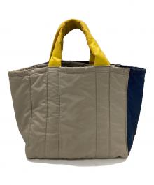 PORTER×MARNI（ポーター×マルニ）の古着「スモールトートバッグ」｜オリーブ