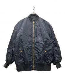 JOURNAL STANDARD（ジャーナルスタンダード）の古着「BIG MA-1」｜ブラック