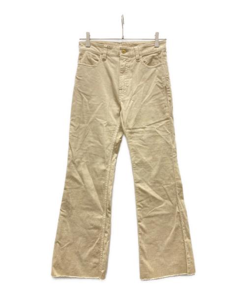 DEUXIEME CLASSE（ドゥーズィエム クラス）Deuxieme Classe (ドゥーズィエム クラス) コーデュロイパンツ アイボリー サイズ:XSの古着・服飾アイテム