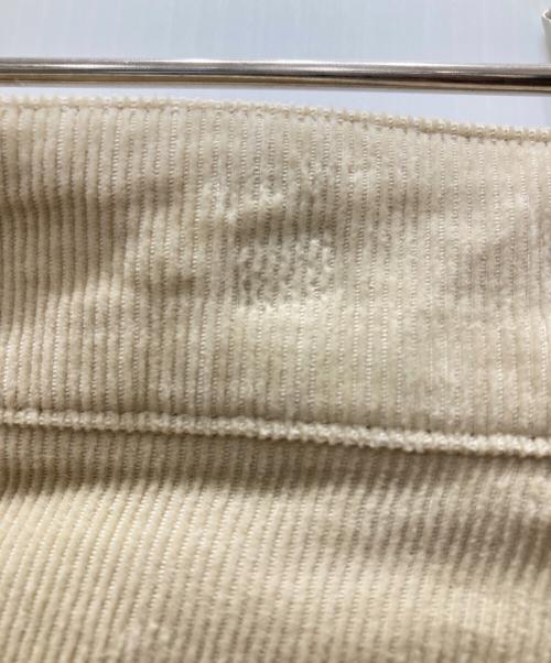 DEUXIEME CLASSE（ドゥーズィエム クラス）Deuxieme Classe (ドゥーズィエム クラス) コーデュロイパンツ アイボリー サイズ:XSの古着・服飾アイテム