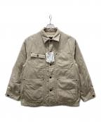 VISVIMビズビム）の古着「MACRAY COVERALL CRASH」｜アイボリー
