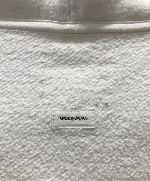 VISVIM（ビズビム）VISVIM (ビズビム) 25SS JUMBO SB SWEAT HOODIE F.Z. CRASH ホワイト サイズ:4の古着・服飾アイテム