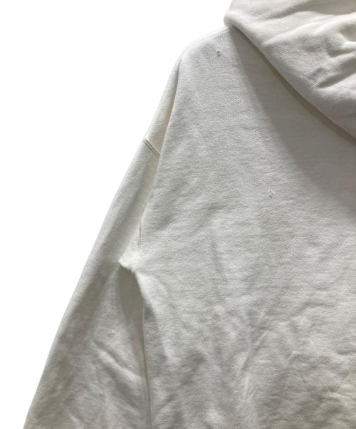 VISVIM（ビズビム）VISVIM (ビズビム) 25SS JUMBO SB SWEAT HOODIE F.Z. CRASH ホワイト サイズ:4の古着・服飾アイテム