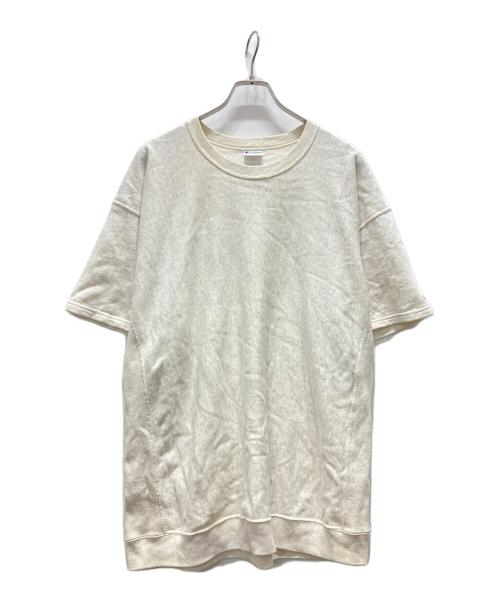 Champion REVERSE WEAVE（チャンピオン リバース ウィーブ）Champion REVERSE WEAVE (チャンピオン リバース ウィーブ) Ron Herman (ロンハーマン) ハーフスリーブスウェット グレー サイズ:Lの古着・服飾アイテム