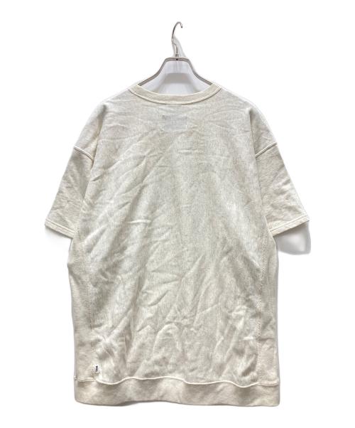 Champion REVERSE WEAVE（チャンピオン リバース ウィーブ）Champion REVERSE WEAVE (チャンピオン リバース ウィーブ) Ron Herman (ロンハーマン) ハーフスリーブスウェット グレー サイズ:Lの古着・服飾アイテム