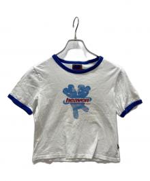 Heaven by Marc Jacobs（ヘブンバイマークジェイコブス）の古着「リンガーTシャツ」｜ホワイト