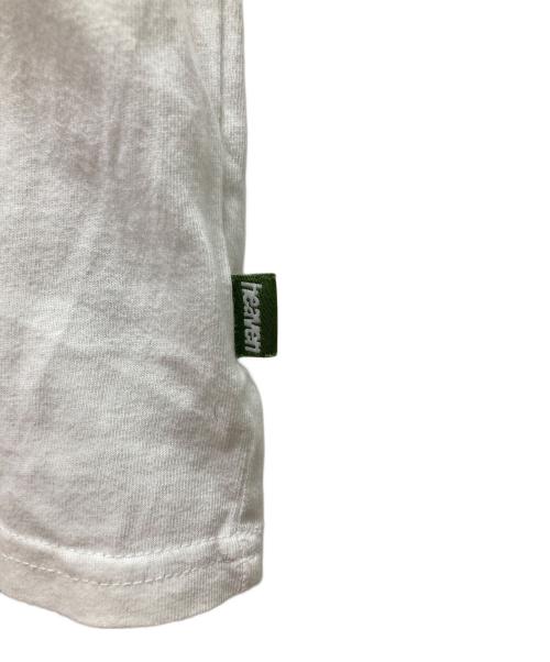 Heaven by Marc Jacobs（ヘブンバイマークジェイコブス）Heaven by Marc Jacobs (ヘブンバイマークジェイコブス) リンガーTシャツ ホワイト サイズ:Mの古着・服飾アイテム