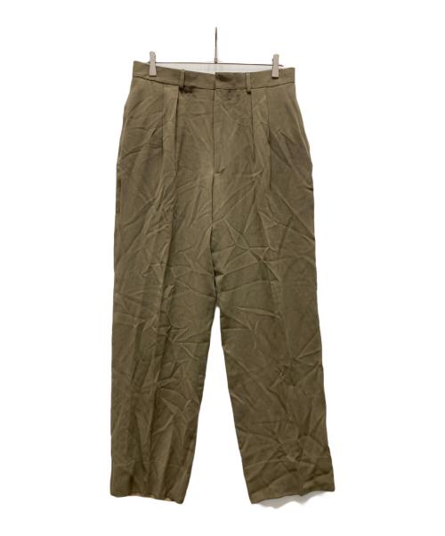 GIORGIO ARMANI（ジョルジョアルマーニ）GIORGIO ARMANI (ジョルジョアルマーニ) 古着セットアップスーツ ベージュ サイズ:52の古着・服飾アイテム