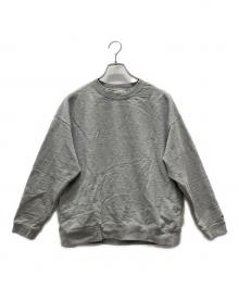 Snow peak（スノーピーク）の古着「RECYCLED COTTON SWEAT CREWNECK」｜グレー