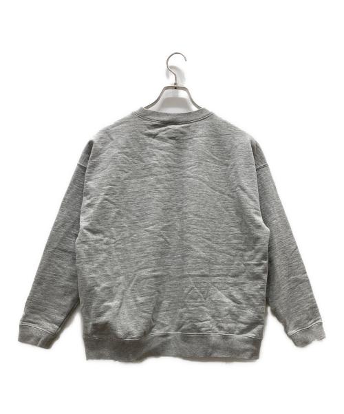 Snow peak（スノーピーク）snow peak (スノーピーク) RECYCLED COTTON SWEAT CREWNECK グレー サイズ:Sの古着・服飾アイテム