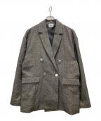 WILLOWウィロー）の古着「ネップツイードジャケット」｜グレー