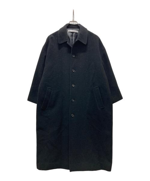 journal standard luxe（ジャーナルスタンダード ラックス）journal standard luxe (ジャーナルスタンダード ラックス) モッサ ステンカラーコート ブラック サイズ:記載無しの古着・服飾アイテム