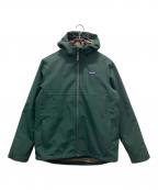 Patagoniaパタゴニア）の古着「Boys 4-in-1 Everyday Jacket/マウンテンパーカー」｜グリーン