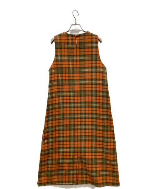 BEAMS BOY（ビームスボーイ）BEAMS BOY (ビームスボーイ) ノースリーブワンピース オレンジ サイズ:表記無しの古着・服飾アイテム