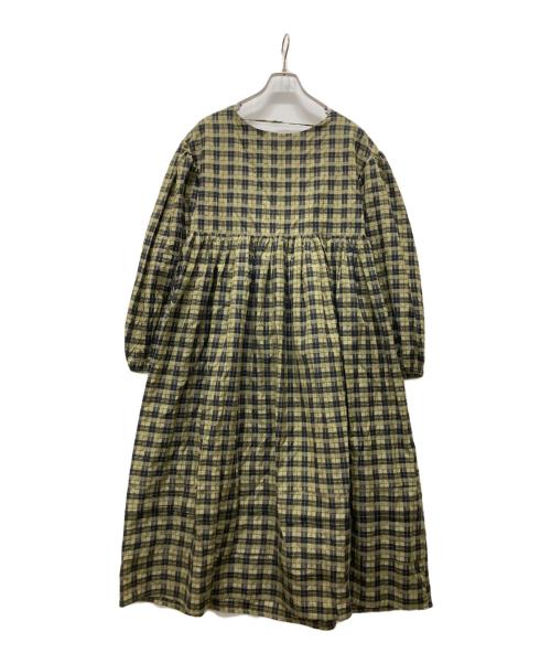 GHOSPELL（ゴスペル）GHOSPELL (ゴスペル) ブラウスワンピース イエロー サイズ:記載無しの古着・服飾アイテム